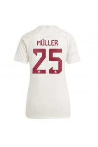 Fotbalové Dres Bayern Munich Thomas Muller #25 Dámské Třetí Oblečení 2023-24 Krátký Rukáv